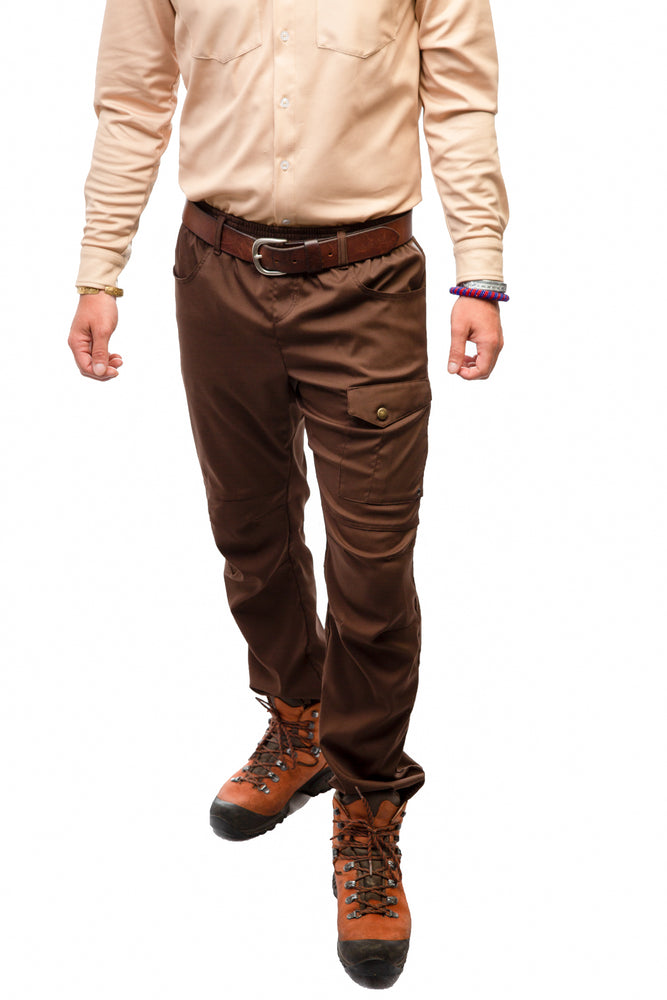 Hemingway pants ( tan & chocolate )