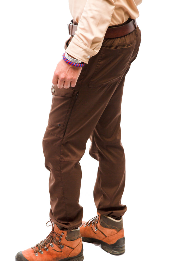 
                  
                    Hemingway pants ( tan & chocolate )
                  
                